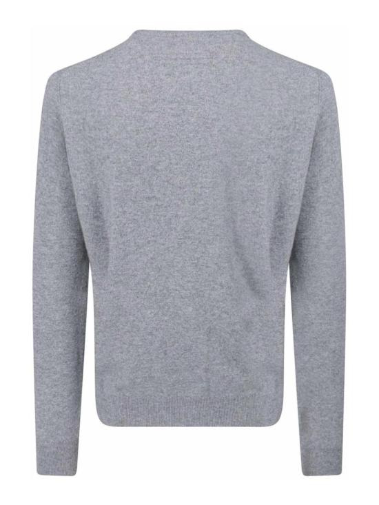  에르메네질도제냐 스웨터 RE8K10110K95 Grey - ERMENEGILDO ZEGNA