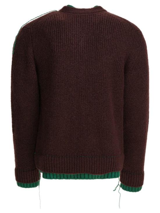 25FW 사카이 긴팔 티셔츠 25 03839M601 BROWN - SACAI