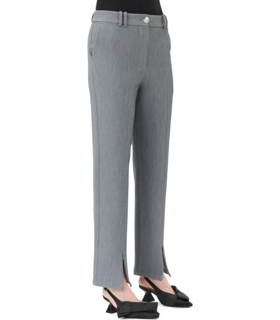 25SS 가니 스트레이트 팬츠 W0110 252 36 Grey - GANNI