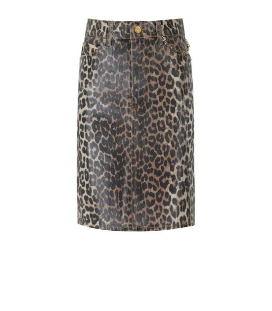 25SS 가니 숏 스커트 J1607 943 34 Brown