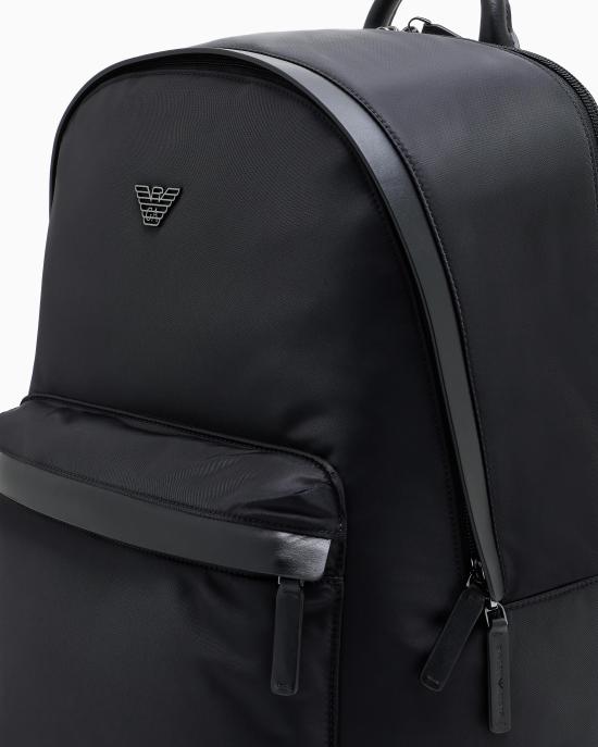 25FW 엠포리오 아르마니 백팩 EM001795 AF13454 UC001 Black - EMPORIO ARMANI