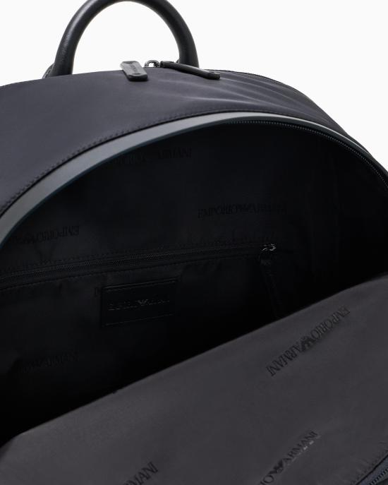 25FW 엠포리오 아르마니 백팩 EM001795 AF13454 UC001 Black - EMPORIO ARMANI