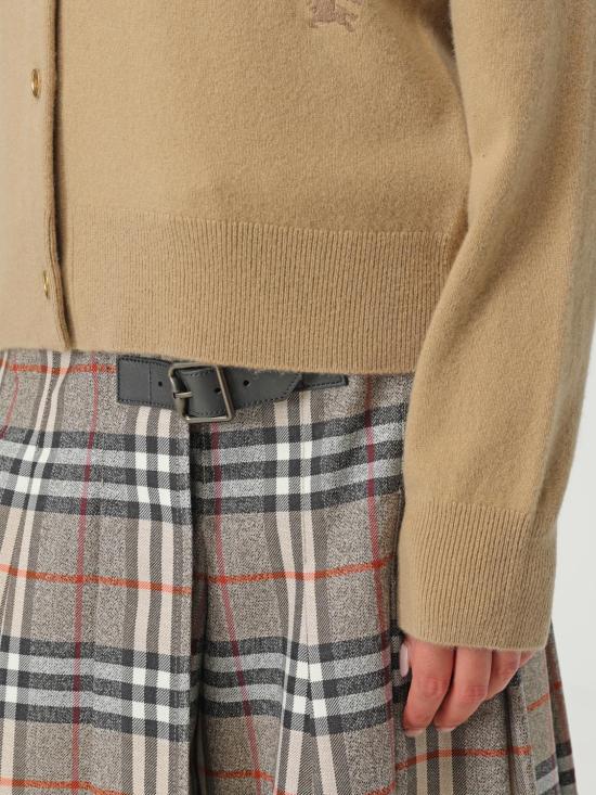 25FW 버버리 나이트 스탬프 코튼 티셔츠 8110926 Apricot - BURBERRY