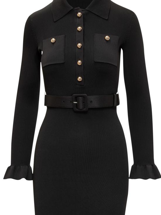 25FW 셀프 포트레이트 롱 원피스 AW25007XB BLACK - SELF PORTRAIT