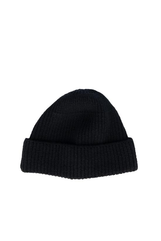 26FW 프라다 트라이앵글 로고 니트 비니 2HC4263IM F0002 Nero - PRADA