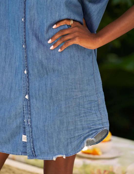  프랭크 앤 에일린 롱 원피스 프랭크 & 아일린 러플 메리 클래식 셔츠드레스 - FRANK & EILEEN