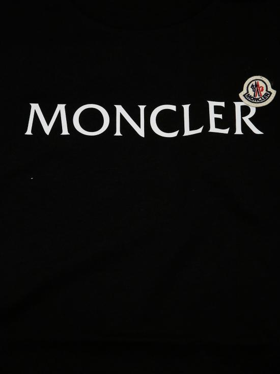 25FW [키즈] 몽클레어 티셔츠 K2954 8C00018 89AFV 999 NERO - MONCLER