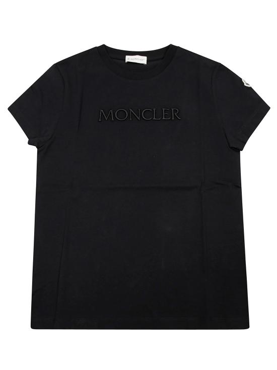25FW [키즈] 몽클레어 티셔츠 K2954 8C00016 89AT9 999 NERO