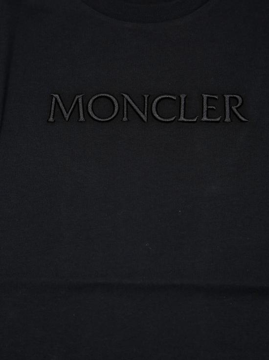 25FW [키즈] 몽클레어 티셔츠 K2954 8C00016 89AT9 999 NERO - MONCLER