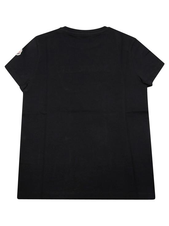25FW [키즈] 몽클레어 티셔츠 K2954 8C00016 89AT9 999 NERO - MONCLER