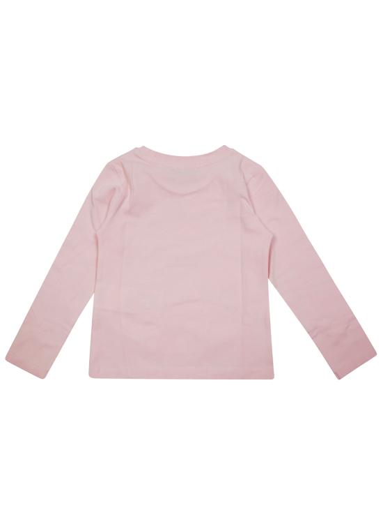 25FW [키즈] 모스키노 티셔츠 HDO010 LBA11 50209 SUGAR ROSE ROSA - MOSCHINO