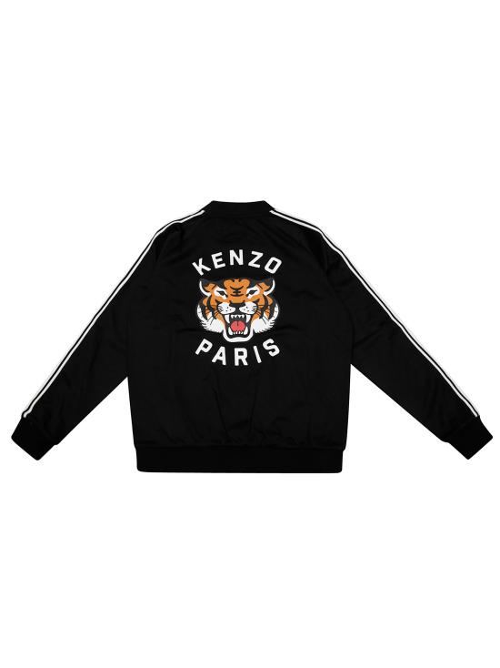 25FW [키즈] 겐조 티셔츠 K61469 095 BLU ARDESIA NERO - KENZO
