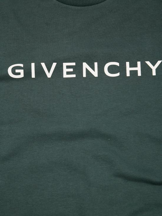 25FW [키즈] 지방시 티셔츠 H30937 672 VERDE SCURO - GIVENCHY