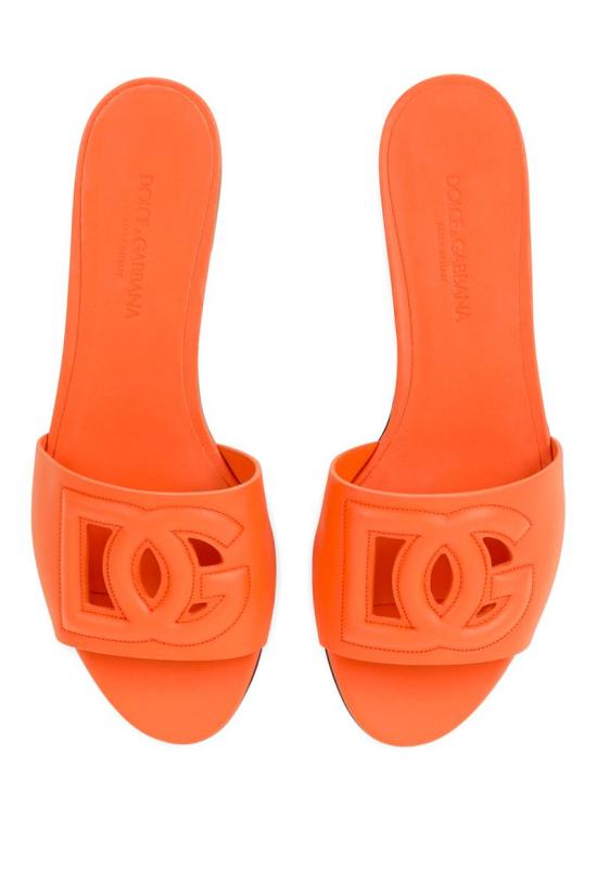 25FW 돌체앤가바나 뮬/슬리퍼 CQ0436AY32980244 ORANGE - DOLCE & GABBANA