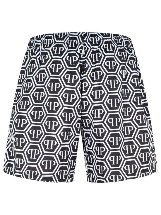 25FW 필립 플레인 스윔팬츠 FAEC MMT 0402 PNY002N02 Black - PHILIPP PLEIN