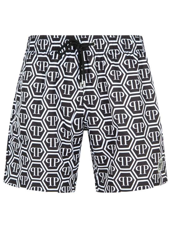 25FW 필립 플레인 스윔팬츠 FAEC MMT 0402 PNY002N02 Black