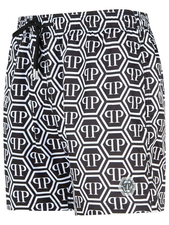 25FW 필립 플레인 스윔팬츠 FAEC MMT 0402 PNY002N02 Black - PHILIPP PLEIN