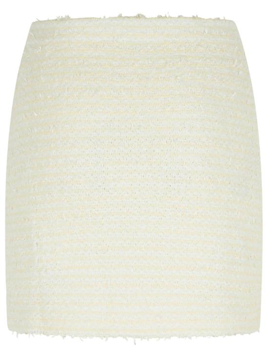 25FW 셀프 포트레이트 숏 스커트 AW25 028SK CCREAM Cream - SELF PORTRAIT