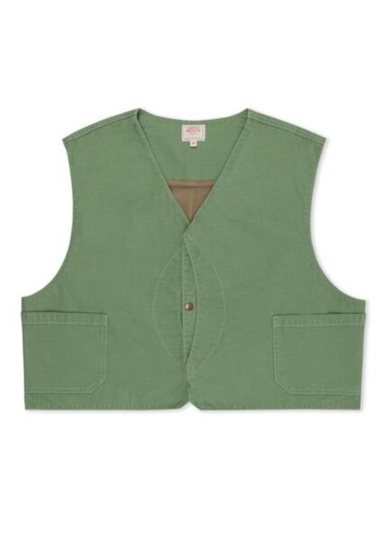  VINTAGE HEAVY 베스트 빈티지 헤비 립스톱  카키