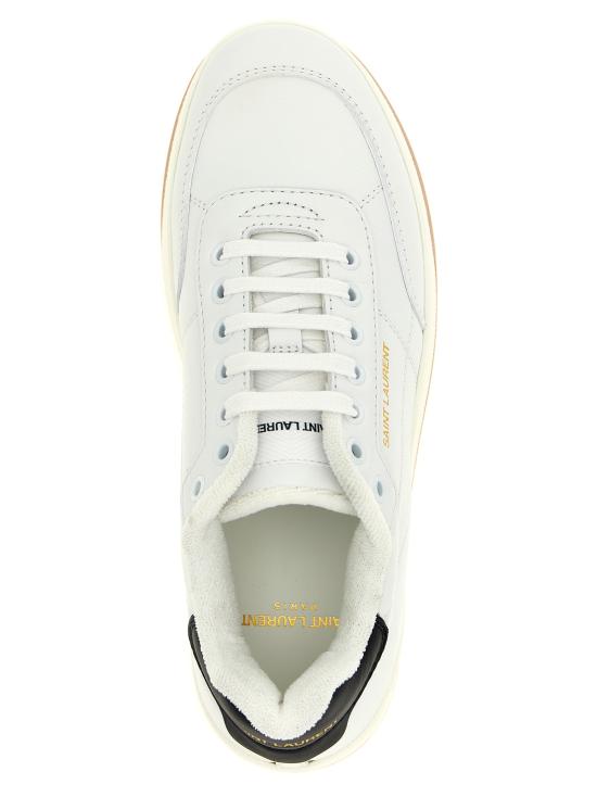 26FW 생로랑 스니커즈 81947800NI09061 White Black - SAINT LAURENT