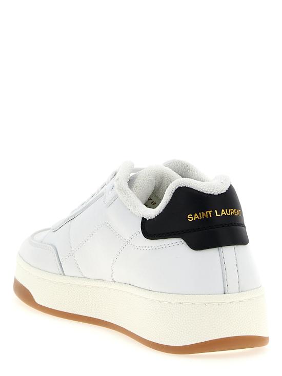 26FW 생로랑 스니커즈 81947800NI09061 White Black - SAINT LAURENT