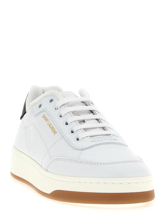 26FW 생로랑 스니커즈 81947800NI09061 White Black - SAINT LAURENT