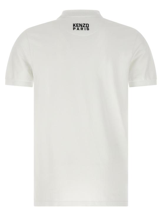 25FW 겐조 폴로 티셔츠 FF65PO1524PU02 White - KENZO