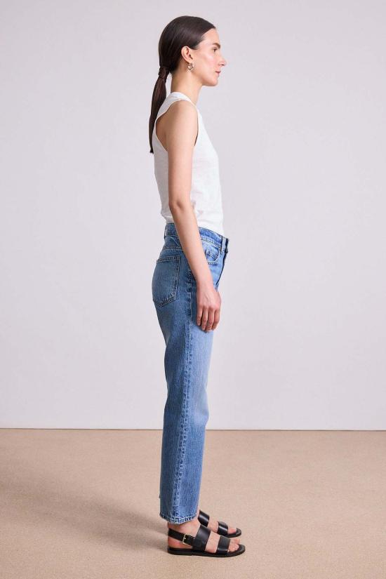  어피스 어파트 데님 팬츠 어피스 아파트 르네 킥 플레어 장 에르모사 - APIECE APART