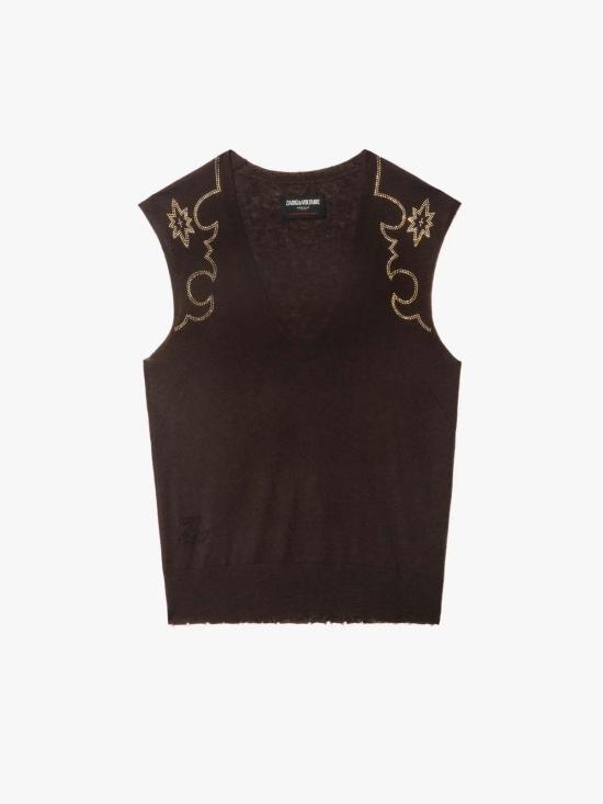  자딕앤볼테르 베스트 자디그앤볼테르 비키 Cp 웨스턴 스트라스 스웨터 - ZADIG & VOLTAIRE