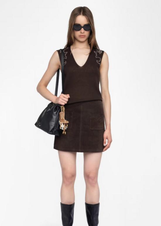  자딕앤볼테르 베스트 자디그앤볼테르 비키 Cp 웨스턴 스트라스 스웨터