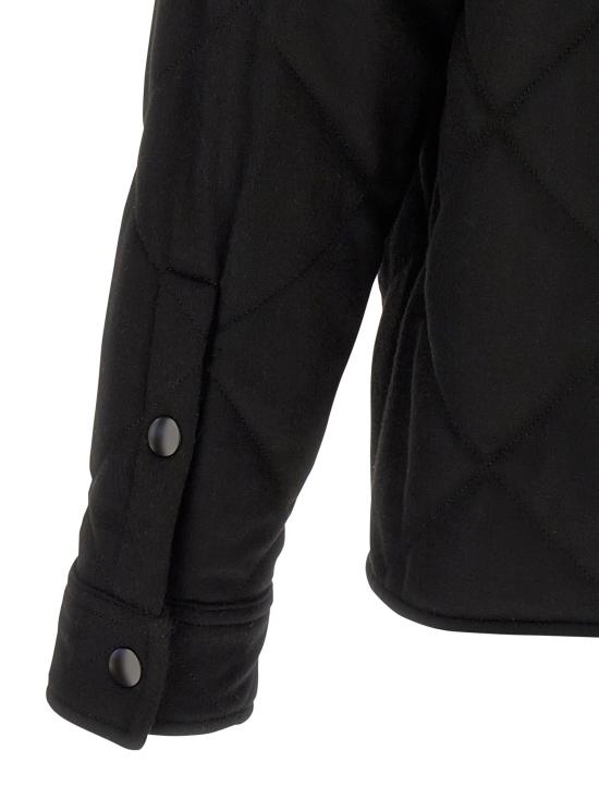 25FW 프라다 긴팔 셔츠 SC826MSOOO17XTF0002 Black - PRADA