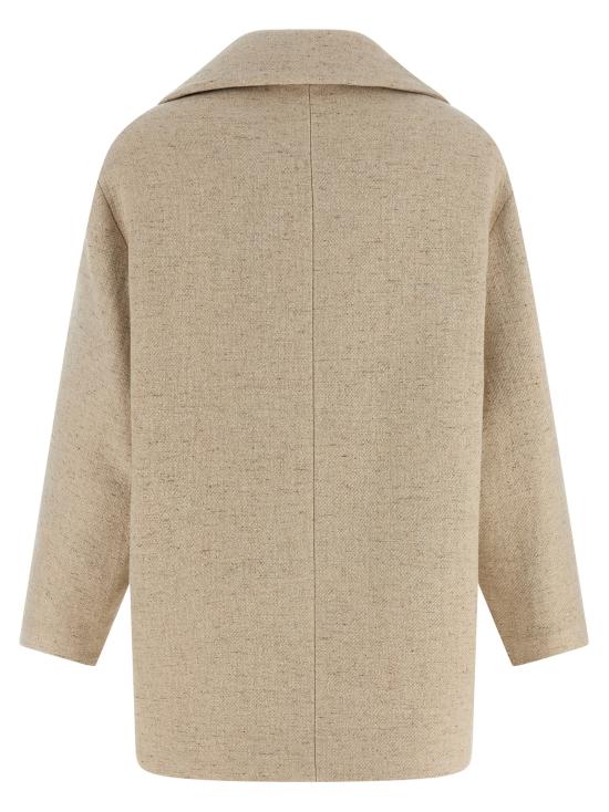 25FW 엘리자베타프랜치 코트 CP01156E2DZ9 White - ELISABETTA FRANCHI