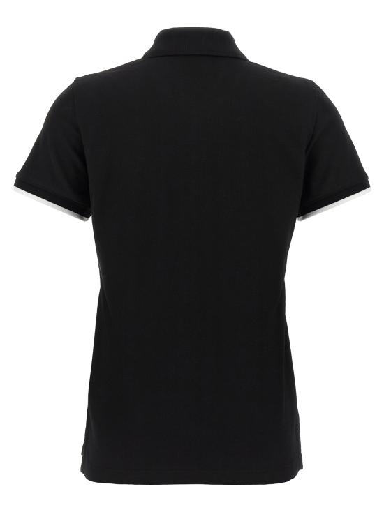 25FW 몽클레어 폴로 티셔츠 K20938A0000484720999 Black - MONCLER
