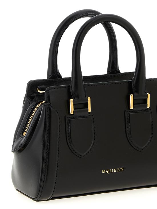 25FW 알렉산더 맥퀸 토트백 8271201MAAC1000 Black - ALEXANDER MCQUEEN