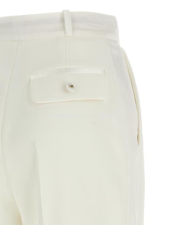 25FW 엘리자베타프랜치 스트레이트 팬츠 PA12656E2360 White - ELISABETTA FRANCHI