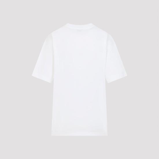 25FW 모스키노 반팔 티셔츠 252D0713 5441 1001 FANTSIA BIANCO WHITE - MOSCHINO