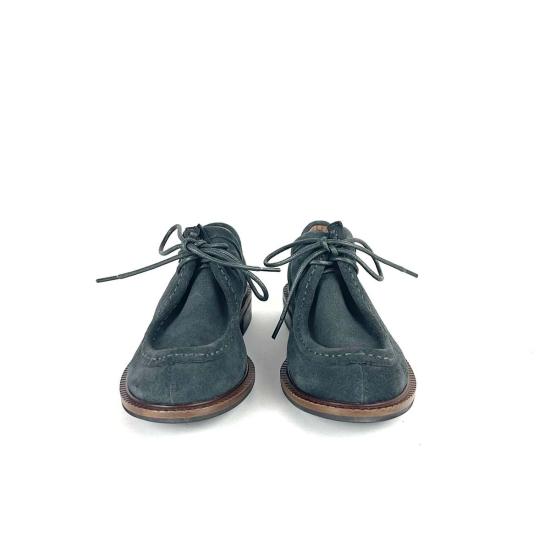  올블랙 로퍼 미스 블루처 슈즈 - ALL BLACK