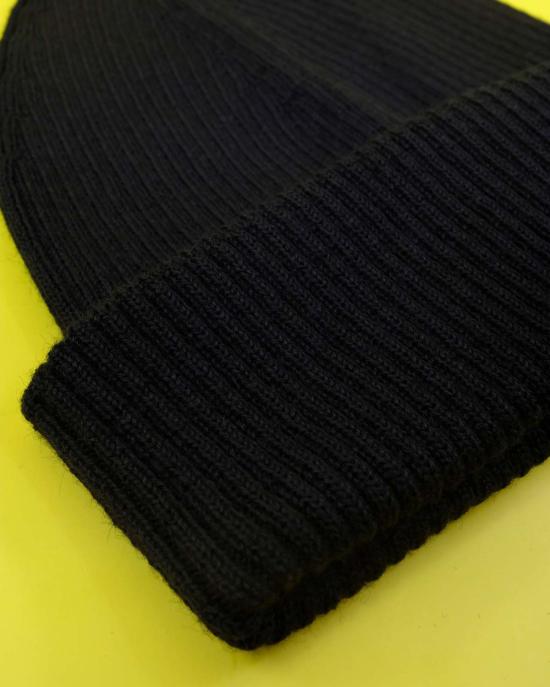  아워레가시 비니 아워 레거시 블랙 러스틱 메리노 니트 - OUR LEGACY