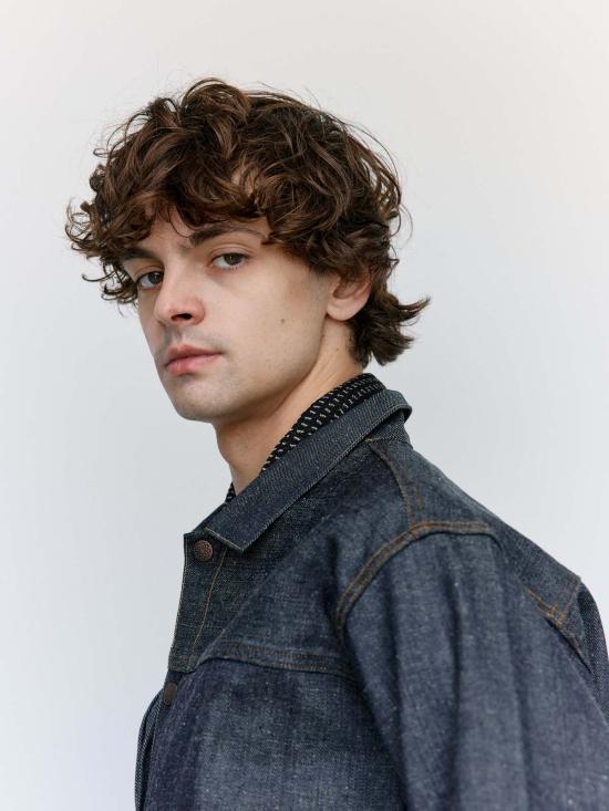  타이가 타카하시 데님 자켓 Lot.701 로우 인디고 코튼 데님 재킷 - TAIGA TAKAHASHI