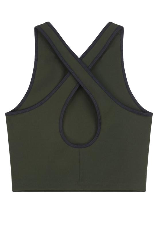 25SS 미우미우 민소매 티셔츠 MT2071SOOO16T3 F0161 GREEN