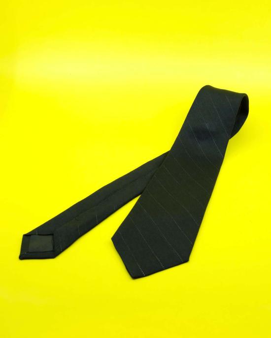  아워레가시 넥타이 아워 레거시 나이트 코버트 플렉스 핀스트라이프 리넨 타이 - OUR LEGACY