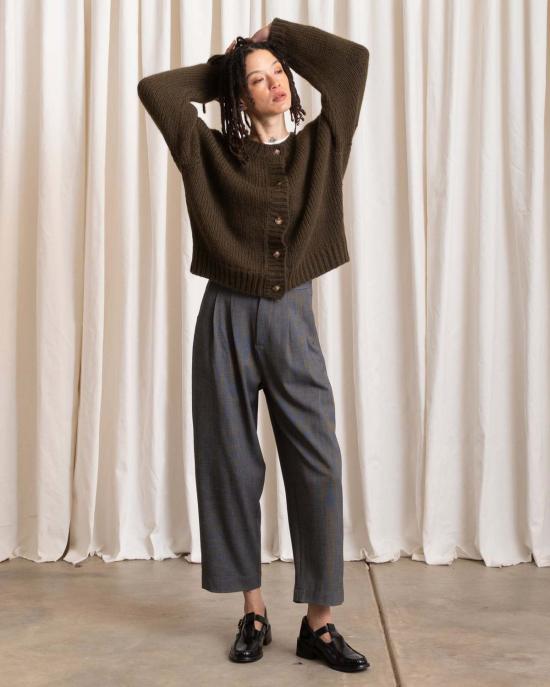  알리 골든 가디건 메리노 크루넥 카디건 - ALI GOLDEN