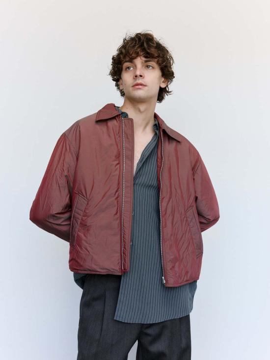  아워레가시 자켓 아워 레거시 샤이닝 체리 크링클 솔라로 슬라이트 재킷