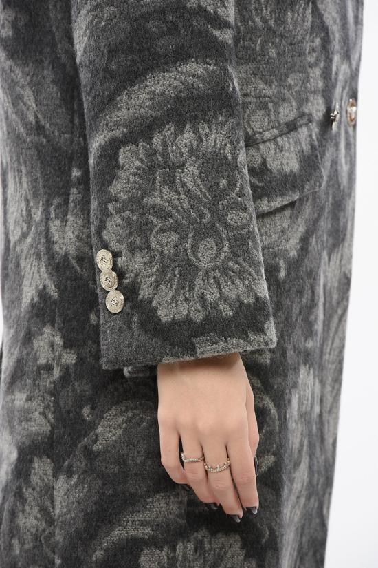  베르사체 코트 1013530 1A10074 1E510 Gray - VERSACE