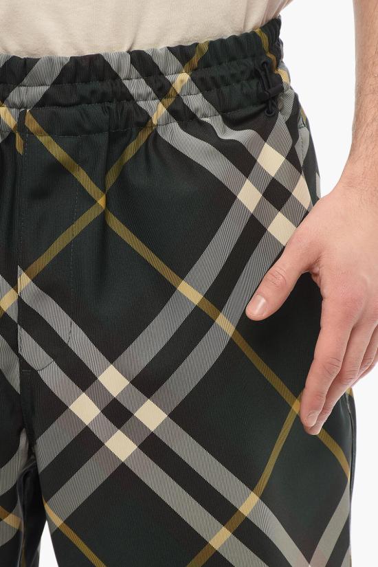  버버리 스트레이트 팬츠 8082034152641 B8660 Green - BURBERRY