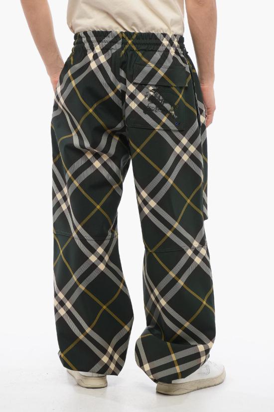  버버리 스트레이트 팬츠 8082034152641 B8660 Green - BURBERRY