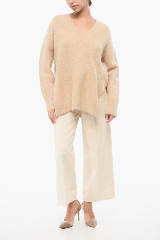  루루 스튜디오 터틀넥 GOTO BEIGEMELAN Beige - LOULOU STUDIO