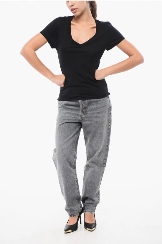  에태르네 반팔 티셔츠 CHLOE062 BLACK Black - ETERNE