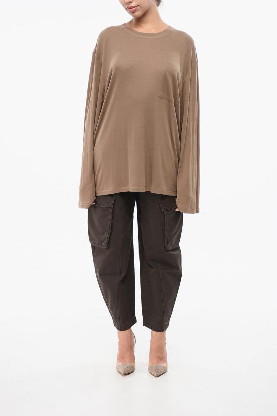  바이말렌비거 스웨터 Q70278023 1DJ Brown - BY MALENE BIRGER