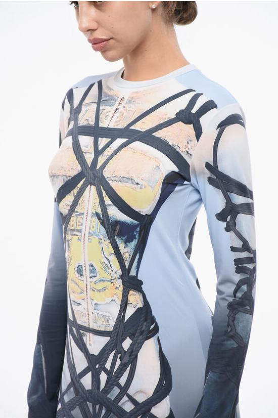  와이프로젝트 롱 원피스 104DR006 J104 BLUBK Multicolor - Y PROJECT